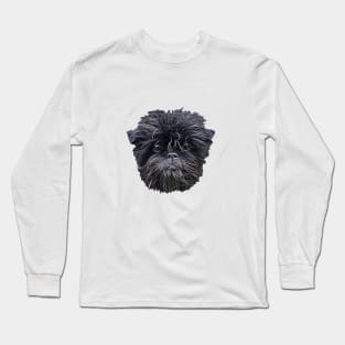 Affenpinscher Cute Puppy Dog Face Long Sleeve T-Shirt